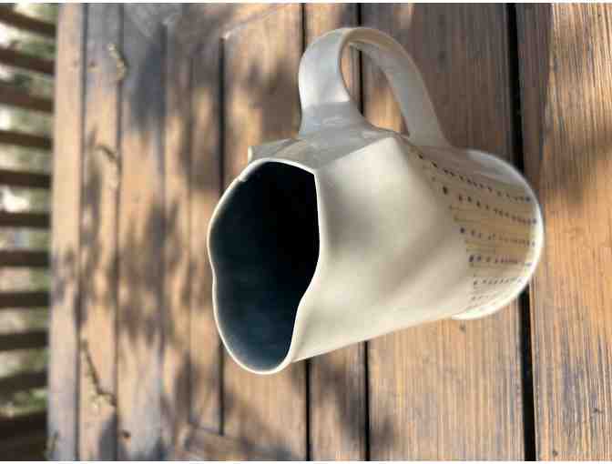 Ceramic pitcher handcrafted by Lisa Ellena - Photo 2