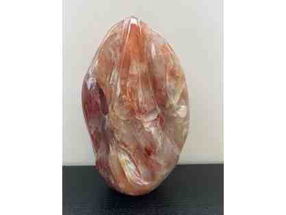 Hematite Quartz Polished Flame from High Country Gems and Minerals