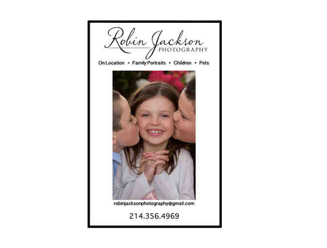 Robin Jackson Photography - Portrait Session and one 11x14 Family Portrait