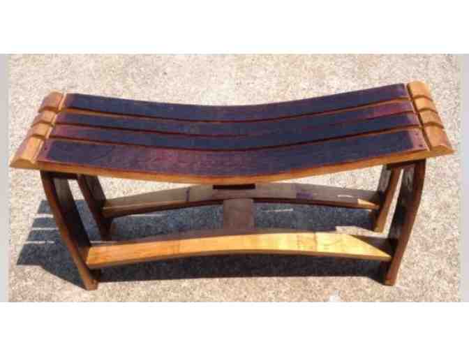 Gorgeous WINE BARREL BENCHES