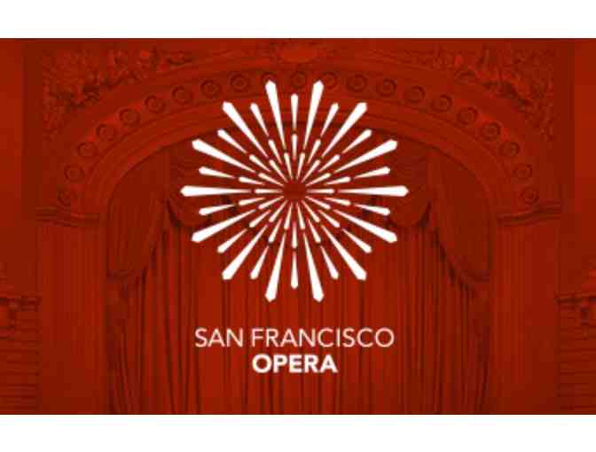 2 Tickets to San Francisco Opera 2018-19 Season