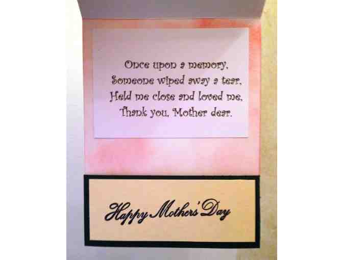 Special Occasion Handcrafted Greeting Card -- Mother's Day