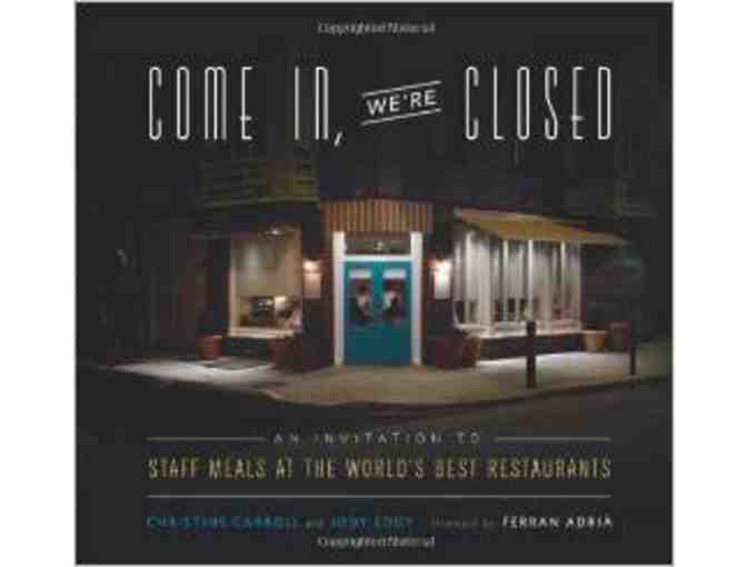 Staff Meal at a Great Restaurant with Come In, We're Closed author Jody Eddy