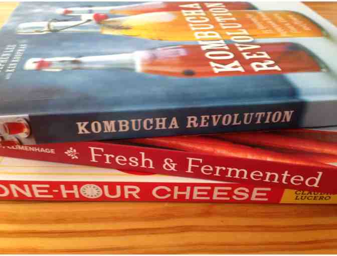 Fermentation and Fresh Cheese DIY Cookbook Collection (Three Titles)