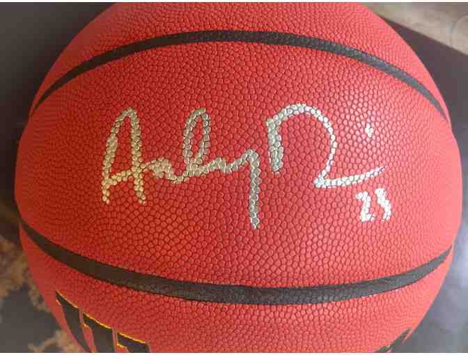 Anthony Davis Autographed Basketball - New Orleans Pelicans