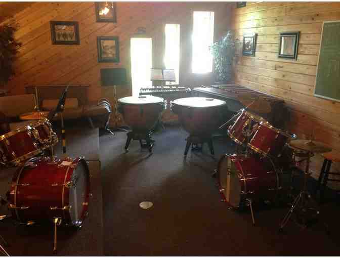 12 - Drum lessons with Roger Kennedy at Lanier Music in Mandeville