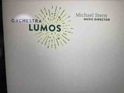 Two Season Subscriptions for Orchestra Lumos