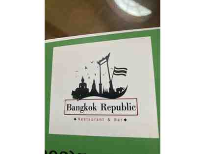 Bangkok Republic Restaurant in Wilton, Connecticut Gift Card