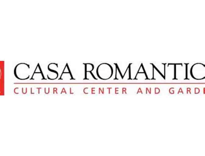 Family Membership, Two Guest Passes to Casa Romantica Cultural Center and Gardens