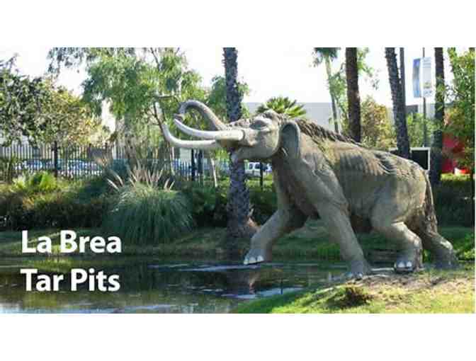 Four Guest Passes to either The Natural History Museum or LA Brea Tar Pits