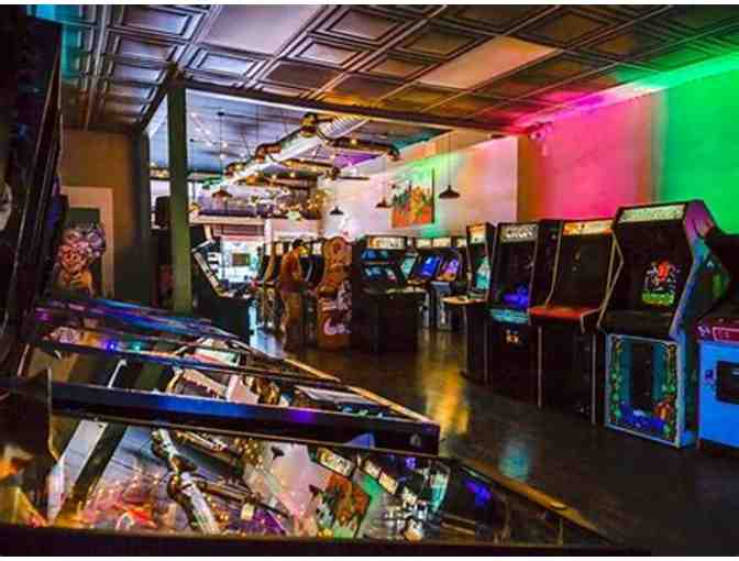 Five Admission Passes to the Neon Retro Arcade