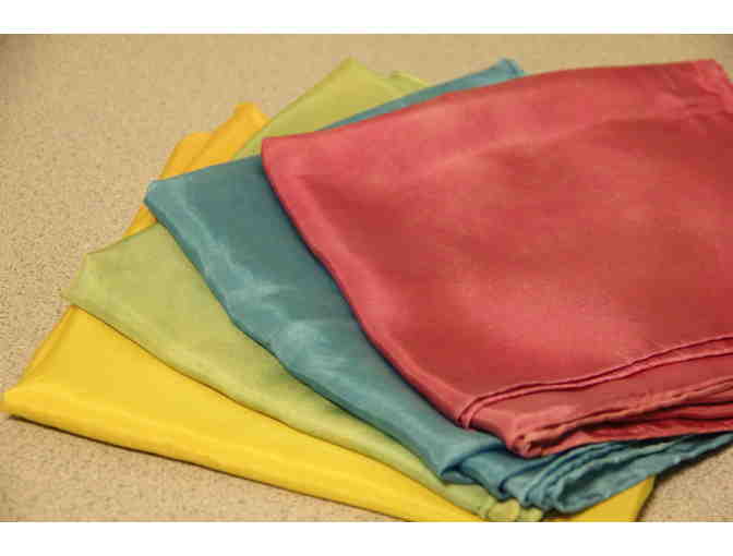 Hand Dyed Silks- 4 pack