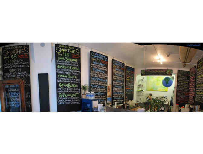 $25 Gift Certificate to the Maine Squeeze Juice Cafe
