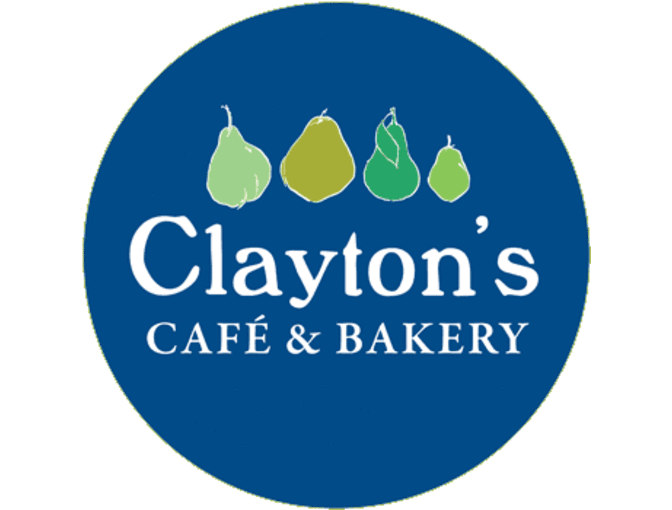 $25 Gift Certificate to Clayton's Cafe & Bakery