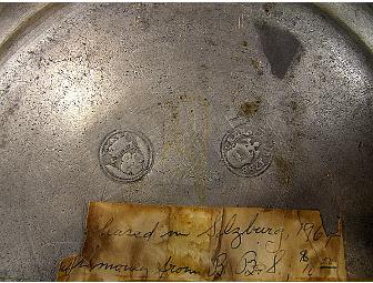 Pewter Plate