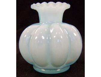 Small Blue Bud Vase