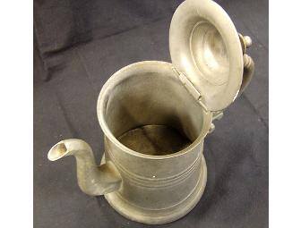 Roswell Gleason Pewter Coffee Pot