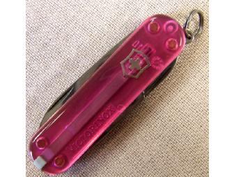 Victorinox Classic in Translucent Pink