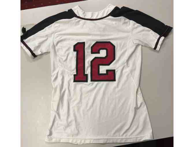 #12 Vintage Jersey White and Black