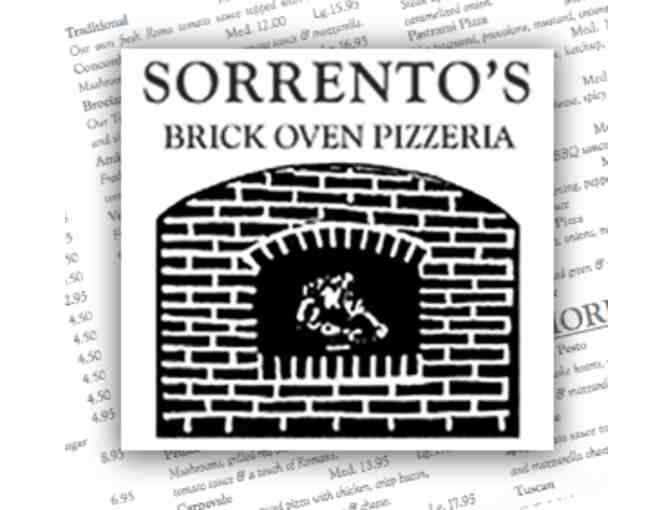 Sorrento's Brick Oven Pizza - Three Free Large Pizzas #3