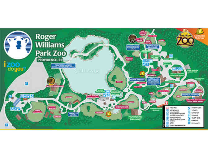 Roger Williams Park Zoo - 4 Admission Passes