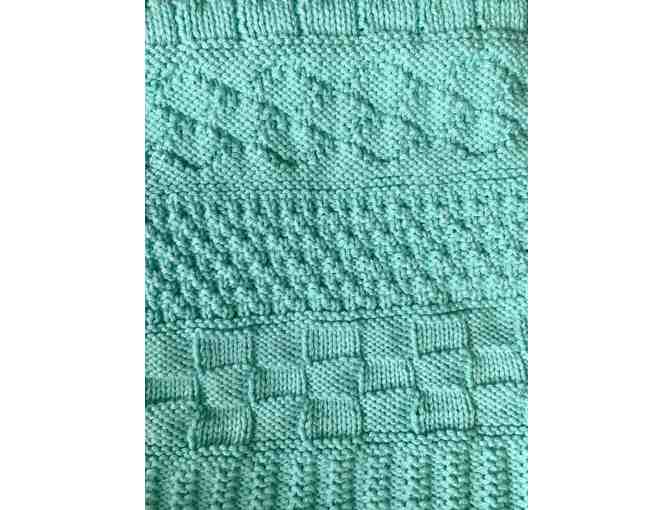 Hand Knit Baby Blanket