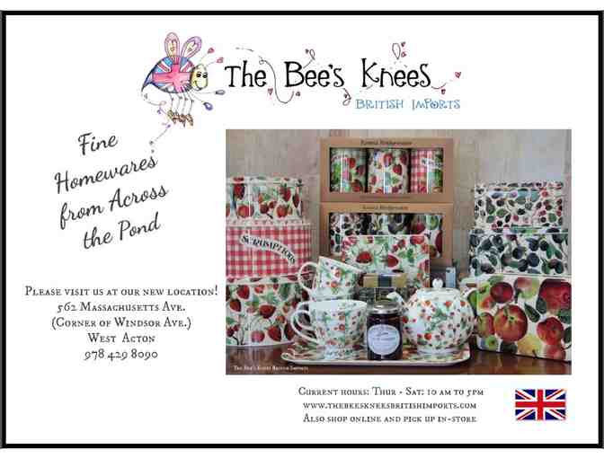 The Bee's Knees British Imports - Tea Hamper and $50 Gift Card
