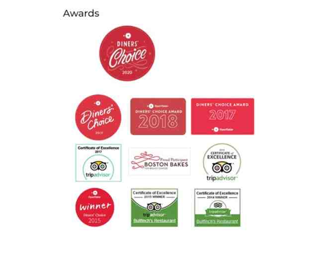 Bullfinchs Restaurant - $25 Gift Card - Photo 3