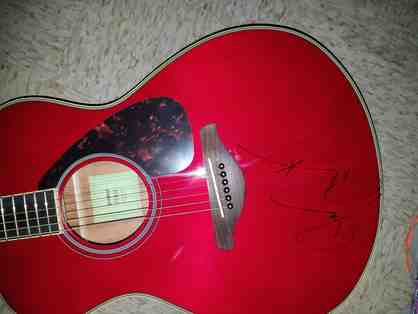 Guitar Autographed by Darius Rucker