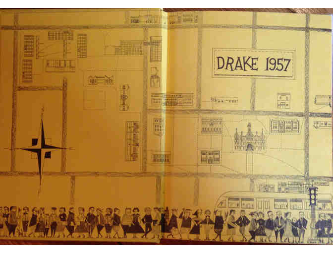 Naming Rights to the 1957  Drake Quax Yearbook to be displayed in the Alumni Room