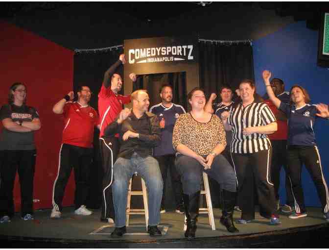 Six tickets to a ComedySportz Match (Indianapolis, IN) - Photo 1