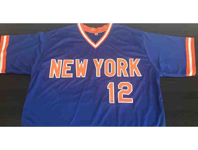 Ron Darling Autographed Jersey Inscribed ''1986 WS Champs''(JSA) (Donated by Al Berman)