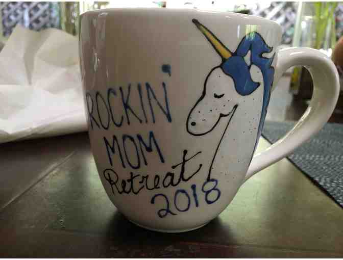 Hand-Painted Retreat Souvenir Mug