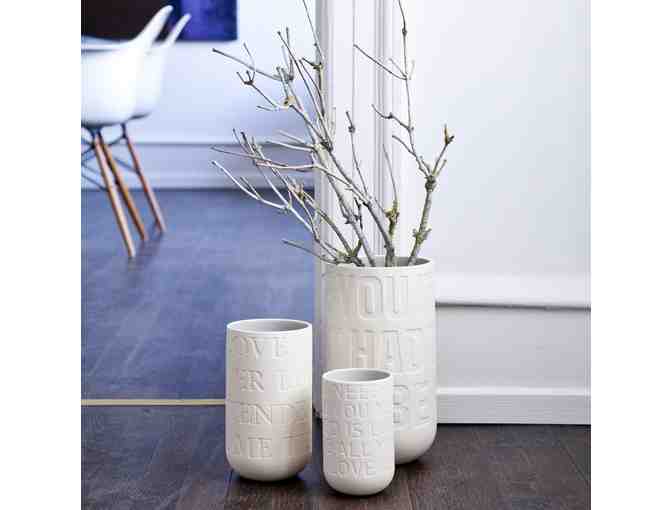 Kahler Love Song Vase, large