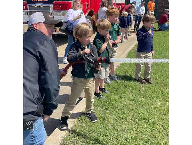 BUY NOW! Papa John's lunch at the fire station for BOYS 3K-5K ONLY!