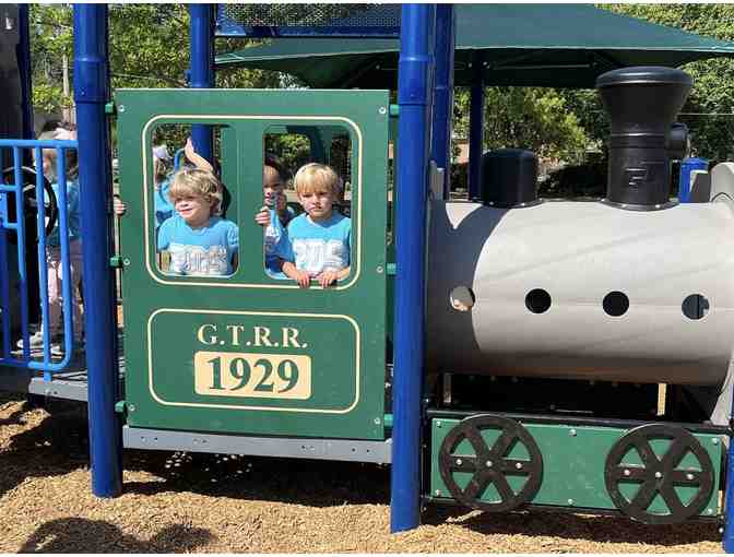 Train Museum birthday party rental package