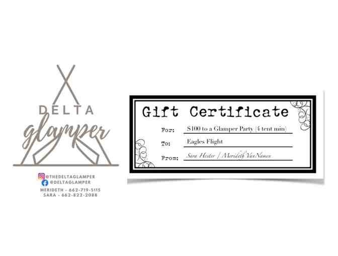 $100 off any The Delta Glamper package