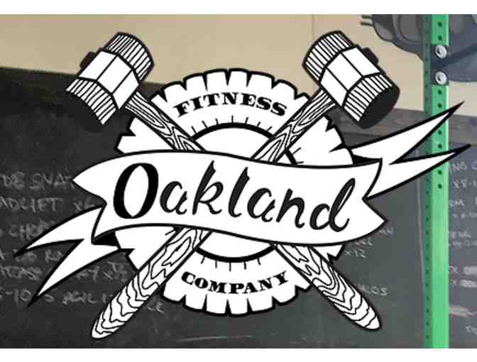 One free month of Bootcamp at Oakland Fitness Company