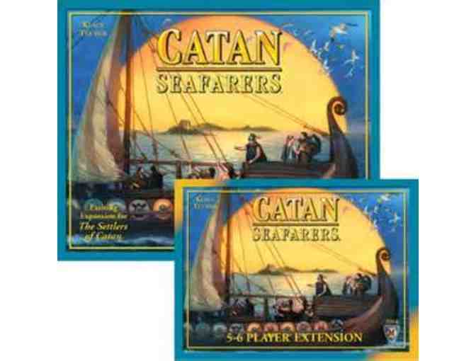 Settlers of Catan 'Seafarers' expansion game plus 5-6 player extension