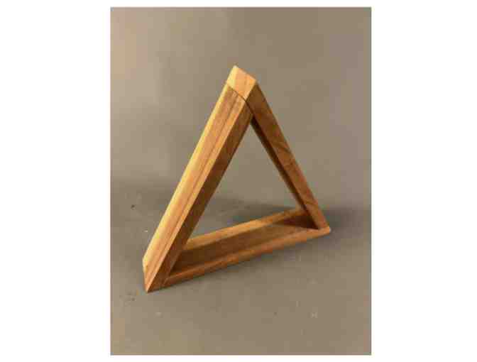Student-Made Triangle Shelf