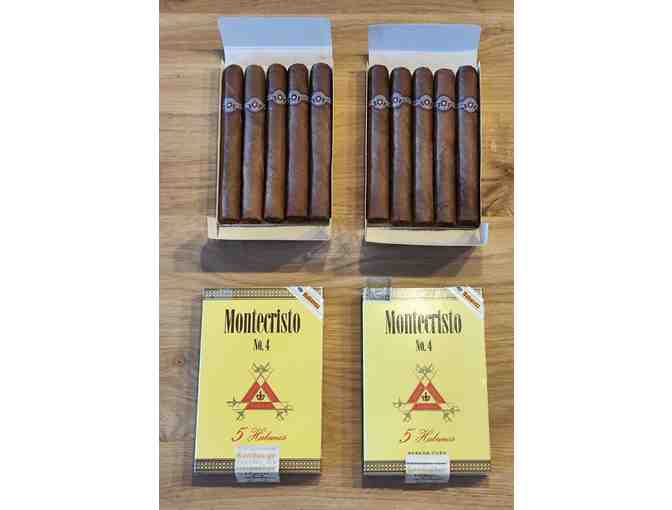 Montecristo Cuban Cigars and 18 Year Old Scotch