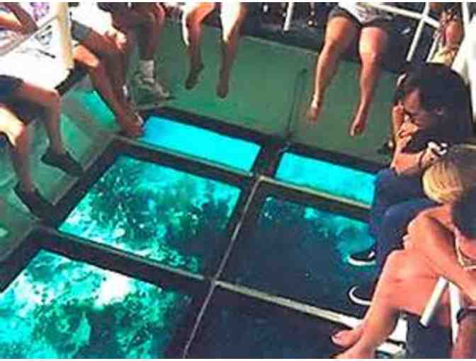 Glass bottom boat adventure on Key Largo Princess