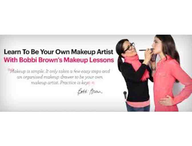Bobbi Brown Cosmetics Gift Certificate for a Master Class for 6