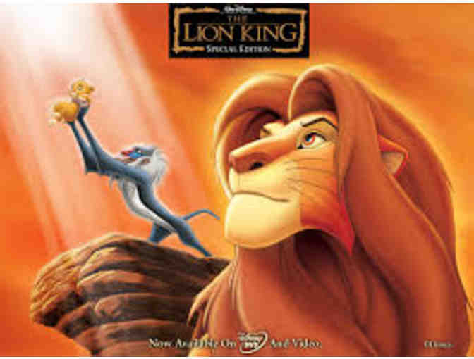 Cast Autographed Poster of The Lion King