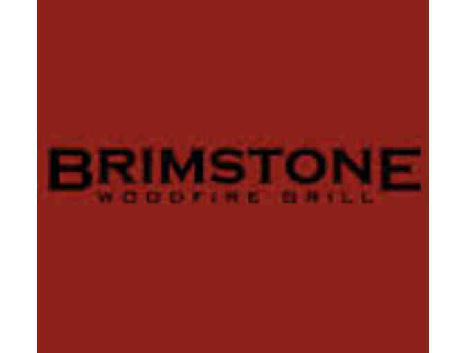 $50 Gift Certificate to Brimstone Woodfire Grill, Pinon Grill, or Grille 401