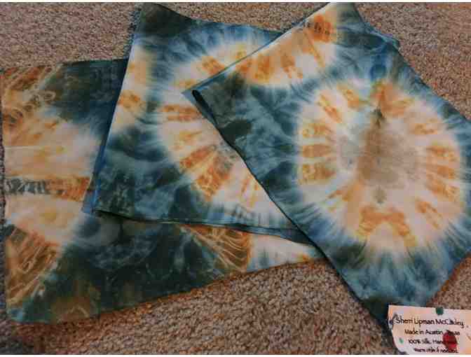 Hand-Dyed Silk Scarf