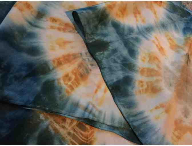 Hand-Dyed Silk Scarf