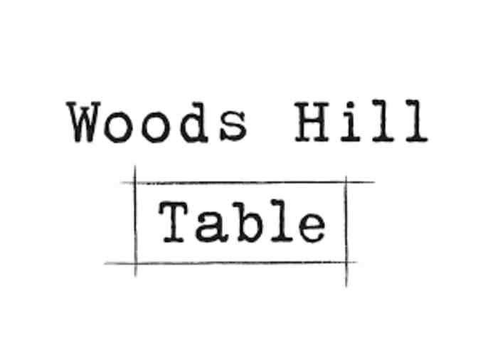 Woods Hill Table Restaurant, Concord, MA - $150 Gift Card