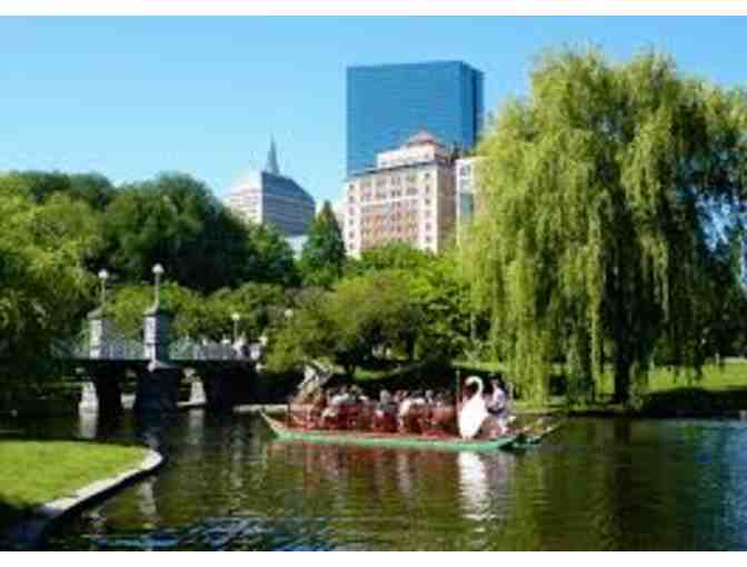 Swan Boats, Boston - Certificate for 4 Rides