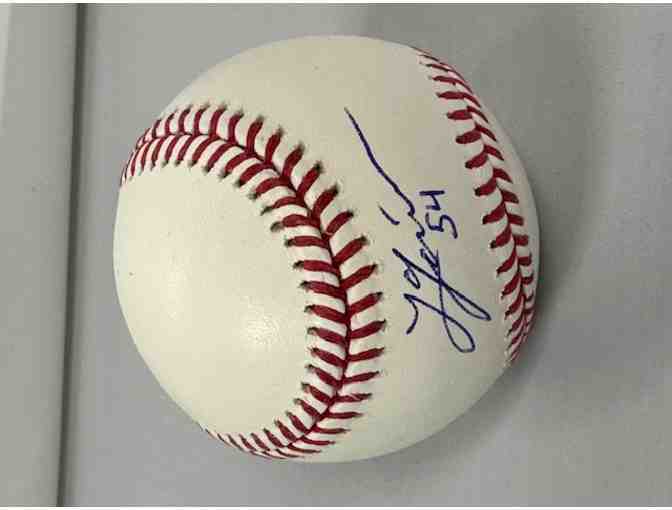 Lucas Giolito Autographed Baseball